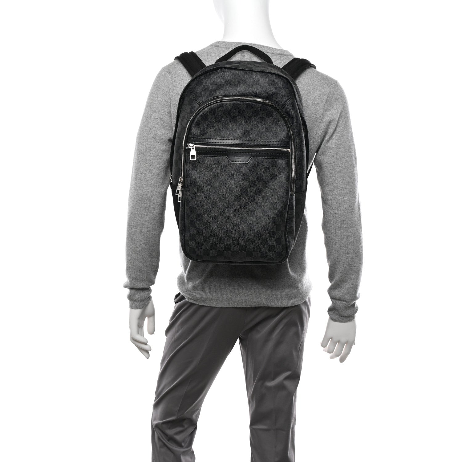 Louis Vuitton Damier Graphite Michael Backpack 2 of 10