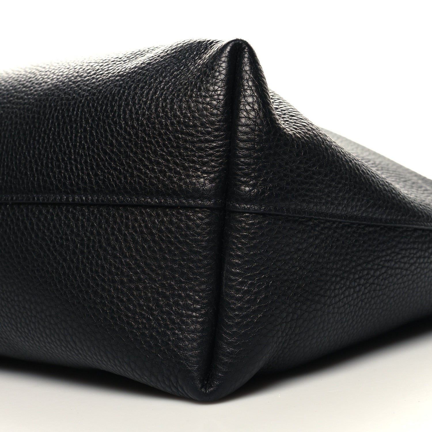 Prada Vitello Daino Small Concept Shopper Tote Black Astrale 11 of 12