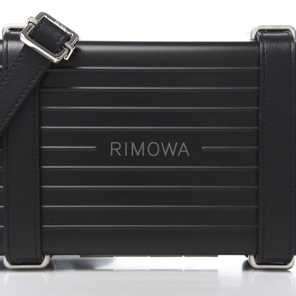 Christian Dior X RIMOWA Aluminum Personal Clutch On Strap Black 9 of 10