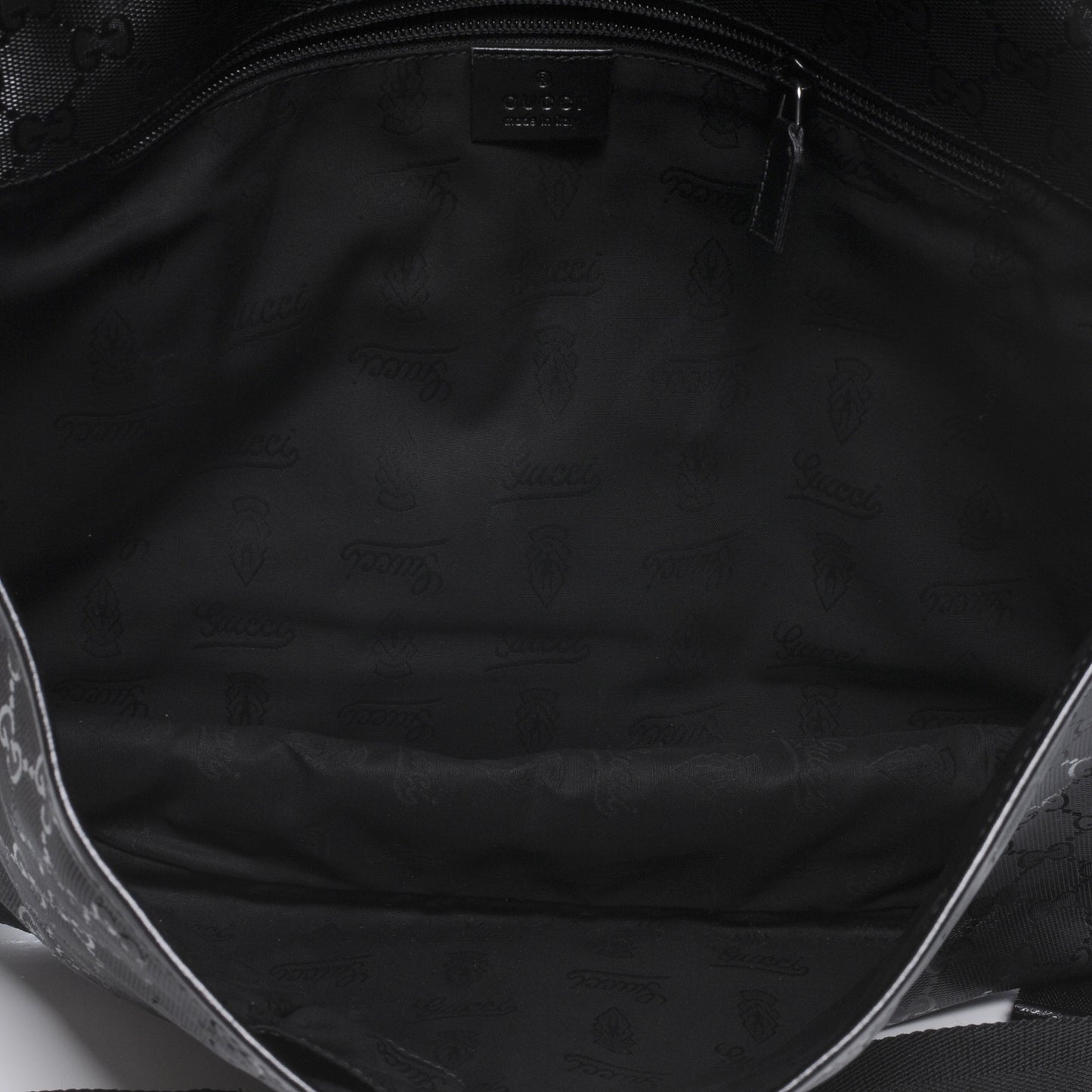 Imprime Monogram Large Double Buckle Flap Messenger Bag Black