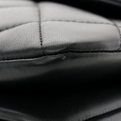 Chanel Lambskin Quilted Small Trendy CC Dual Handle Flap Bag Black 11 of 12