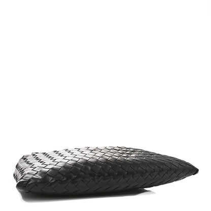 Bottega Veneta Calfskin Intrecciato Small Hop Black 4 of 11