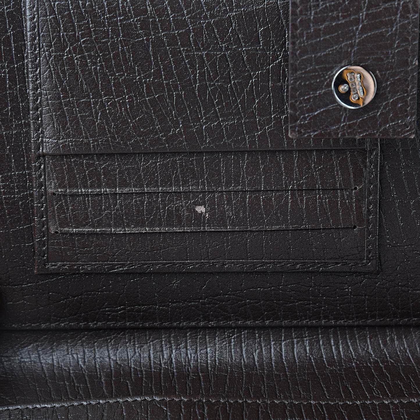 GG Plus Monogram Long Flap Wallet Brown