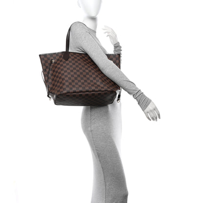 Louis Vuitton Damier Ebene Neverfull MM 2 of 12