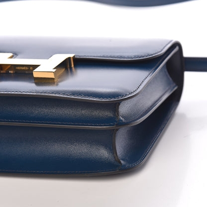 Hermes Box Constance 18 Bleu De Prusse 10 of 11