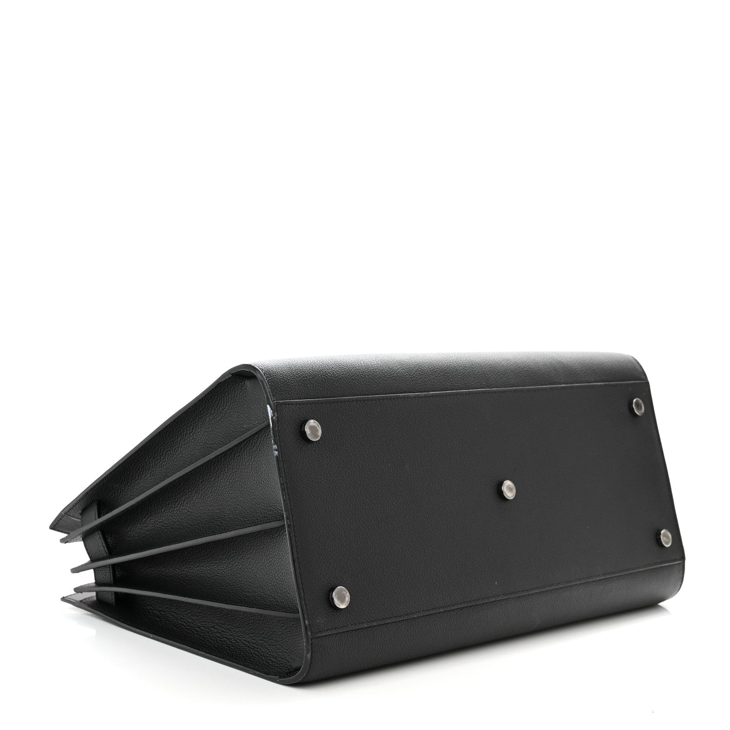 Saint Laurent Grained Calfskin Large Sac De Jour Carryall Black 4 of 20