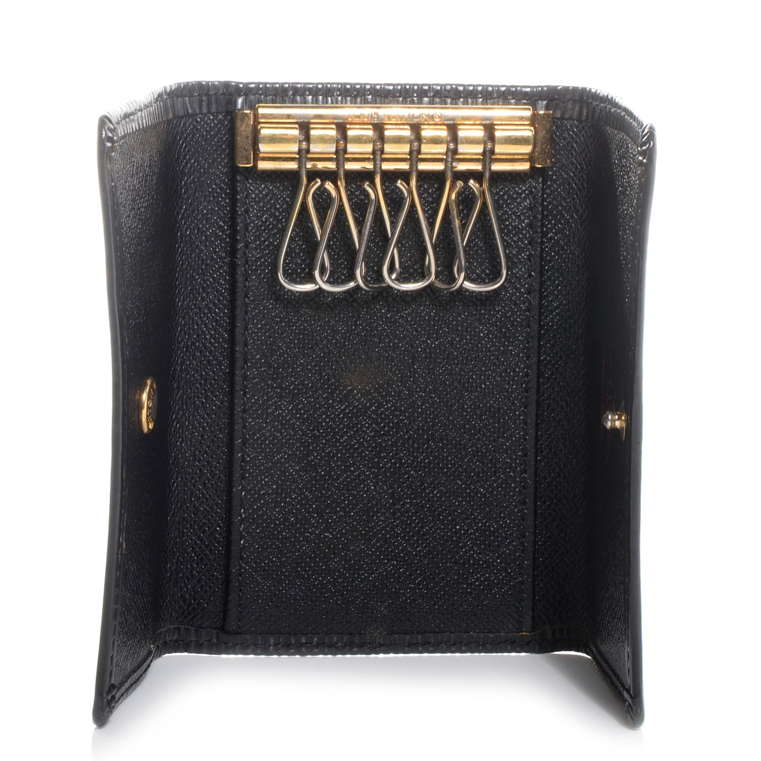 Louis Vuitton Epi Multicles 6 Key Holder Black 6 of 7