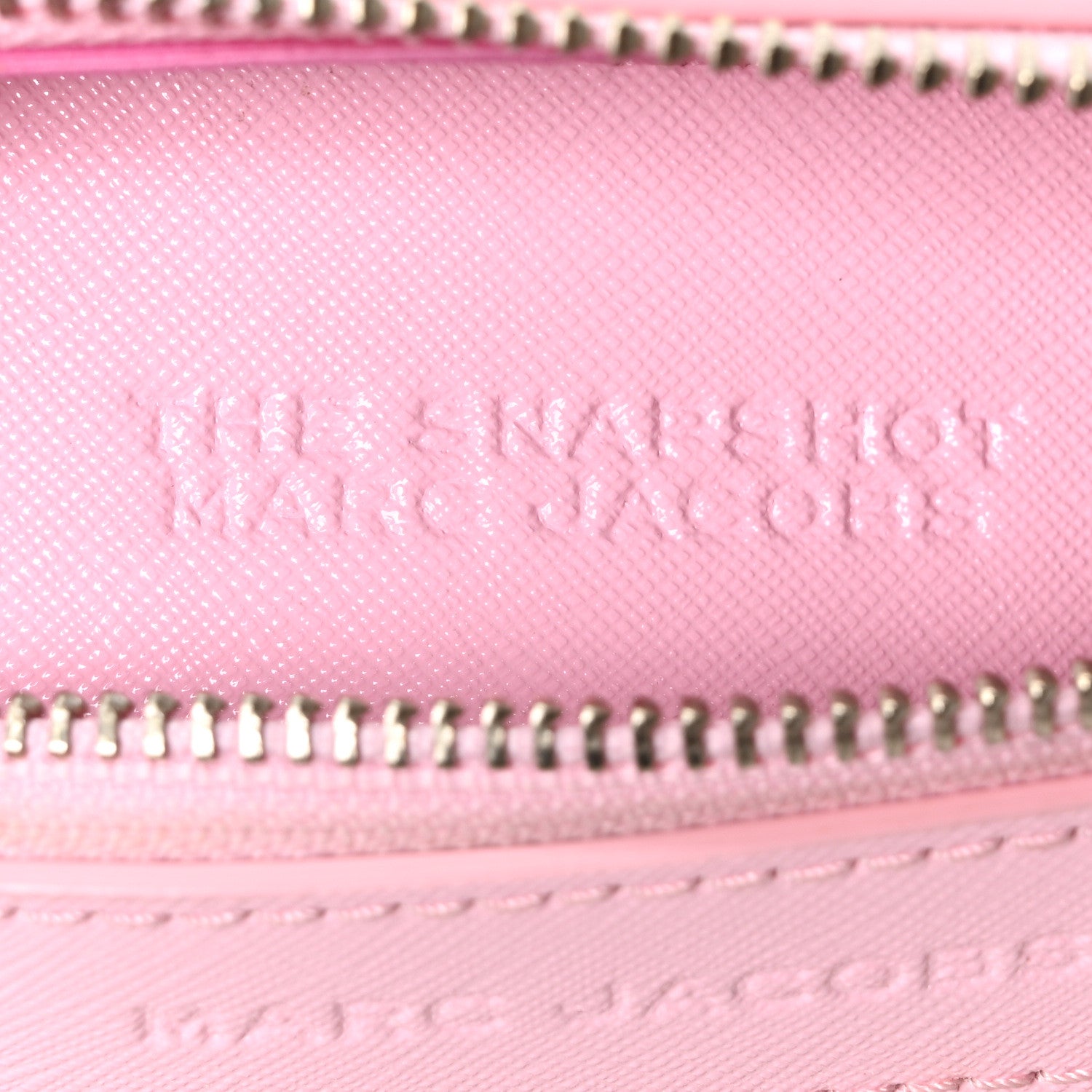 Marc Jacobs Saffiano Utility Snapshot Camera Bag Bubblegum 6 of 10