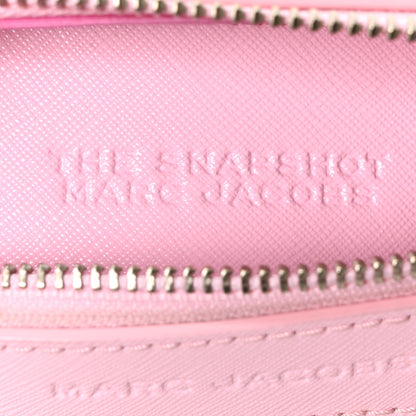 Marc Jacobs Saffiano Utility Snapshot Camera Bag Bubblegum 6 of 10
