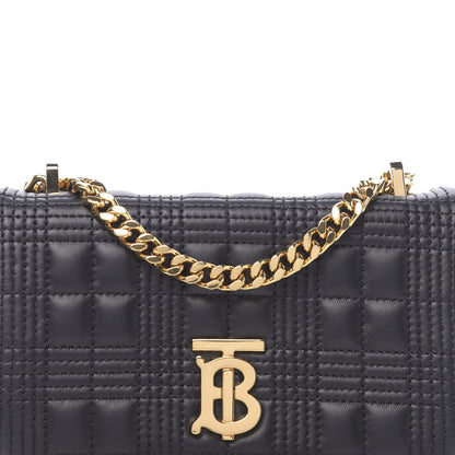 Burberry Grainy Calfskin Quilted Mini Lola Bag Black 11 of 11