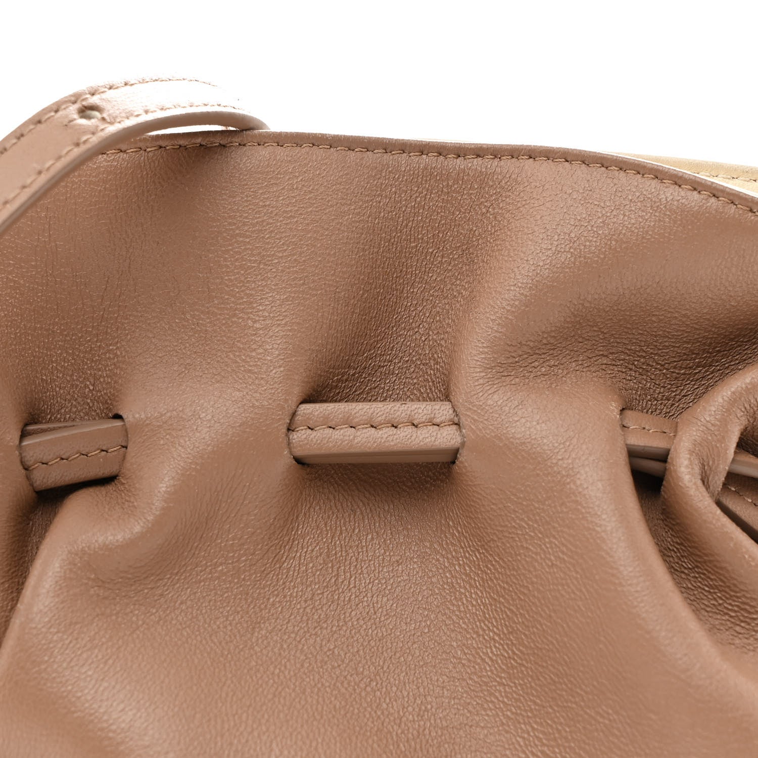 Mansur Gavriel Lambskin Mini Protea Bag Biscotto 7 of 11