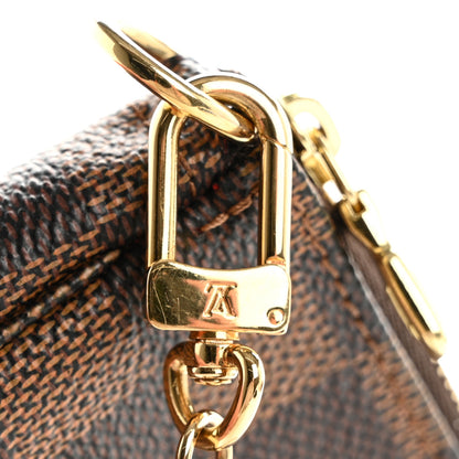 Louis Vuitton Damier Ebene Mini Pochette Accessories 8 of 9