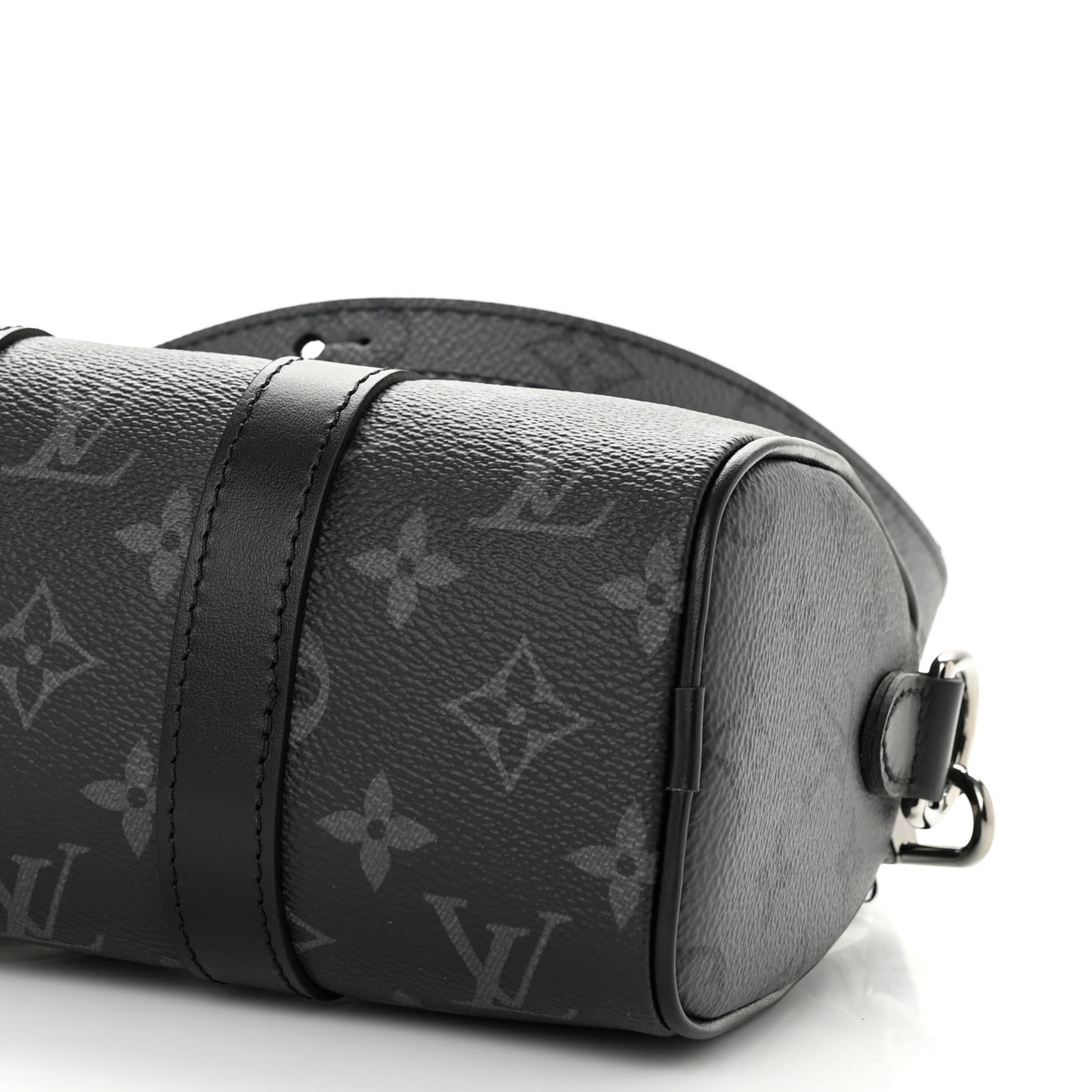 Reverse Monogram Eclipse Keepall XS Black