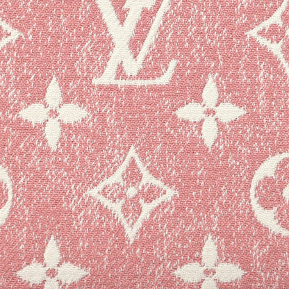 Louis Vuitton Denim Monogram Jacquard Zippy Wallet Pink 7 of 7