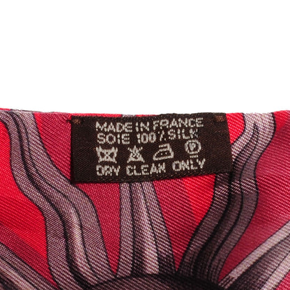 Hermes Silk Astrologie Twilly Rouge Grey Vert 4 of 5