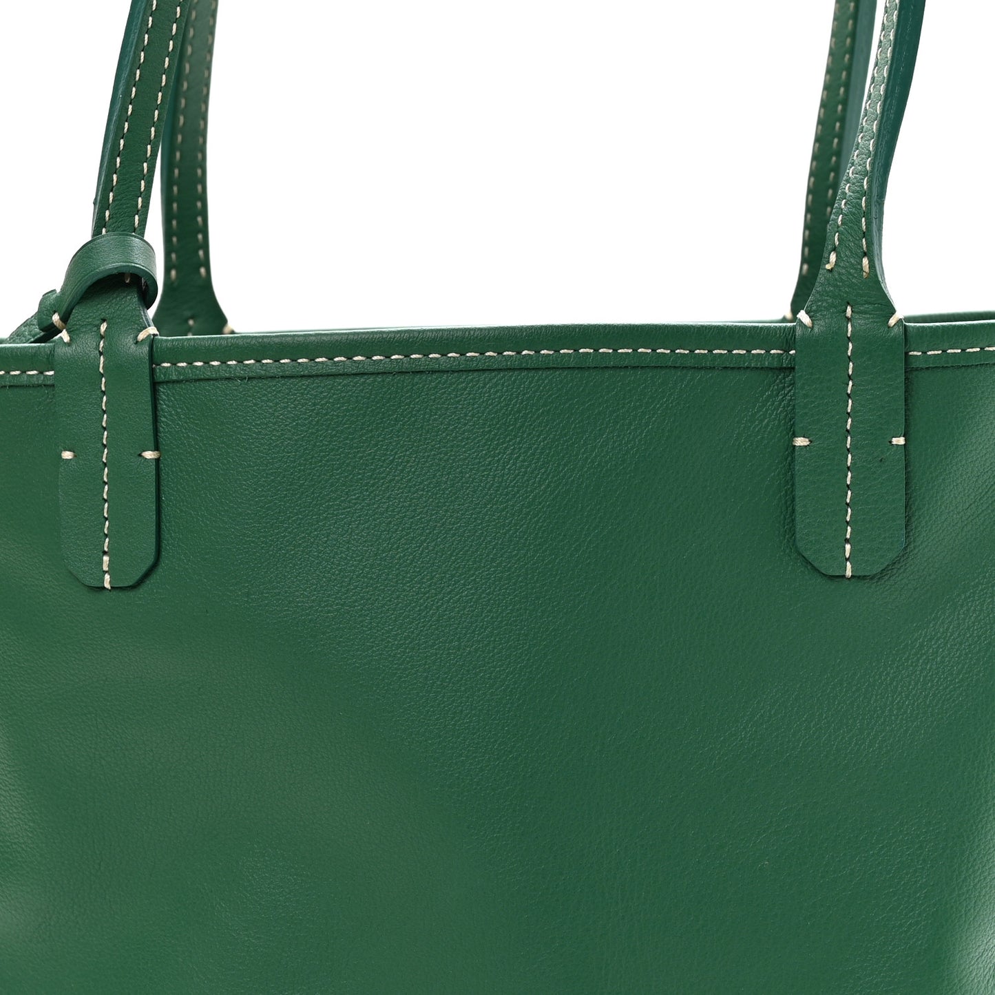 Goyardine Reversible Mini Anjou Green