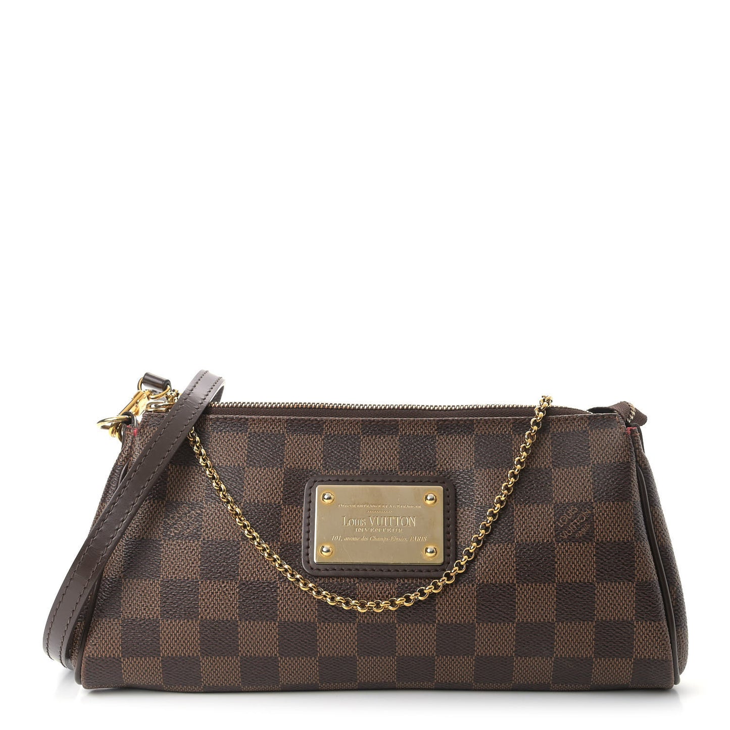 Damier Ebene Eva Clutch