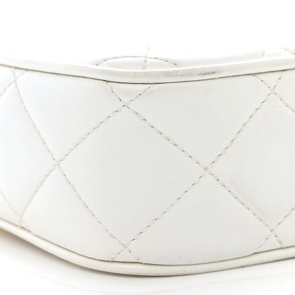 Chanel Lambskin Quilted Tassel Camera Bag White 11 of 12