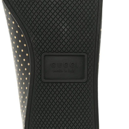 Gucci X SEGA Calfskin GUCCY Stars Mens Falacer Sneakers 12 Black 8 of 13