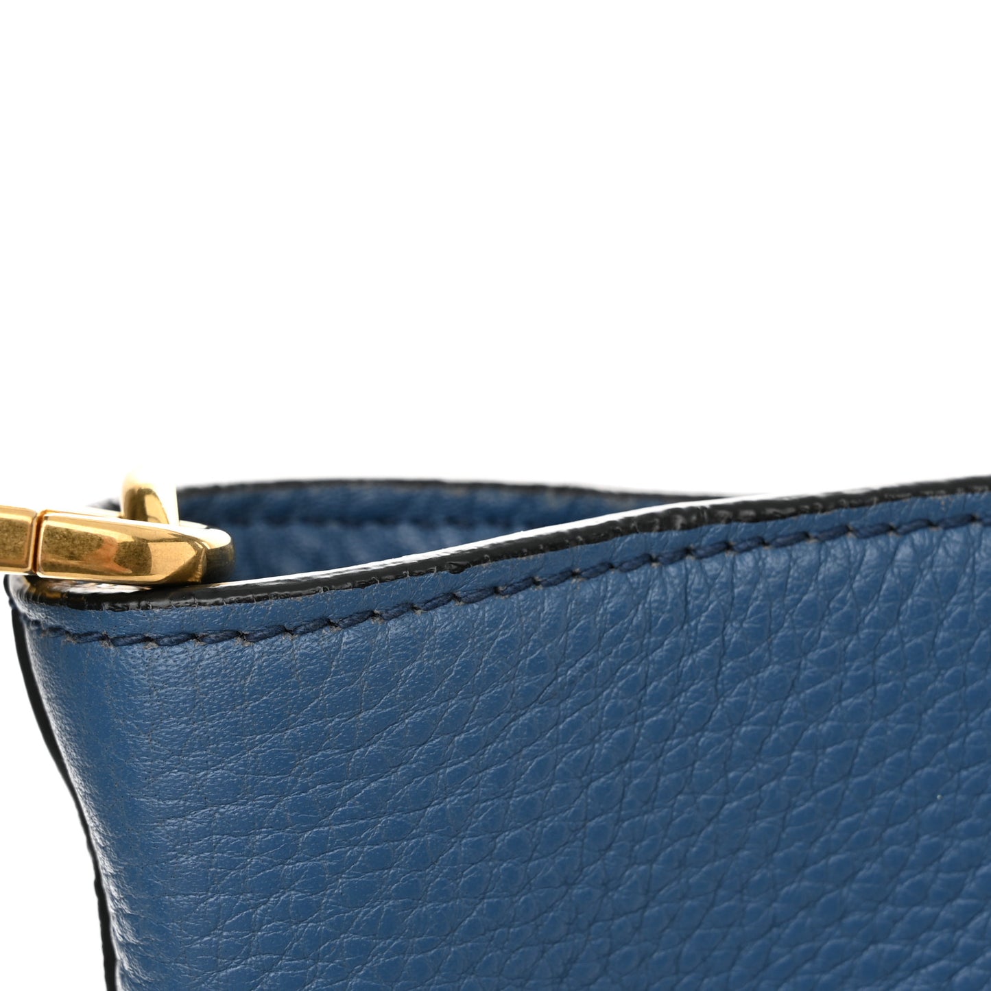 Vitello Daino Shopping Tote Inchiostro