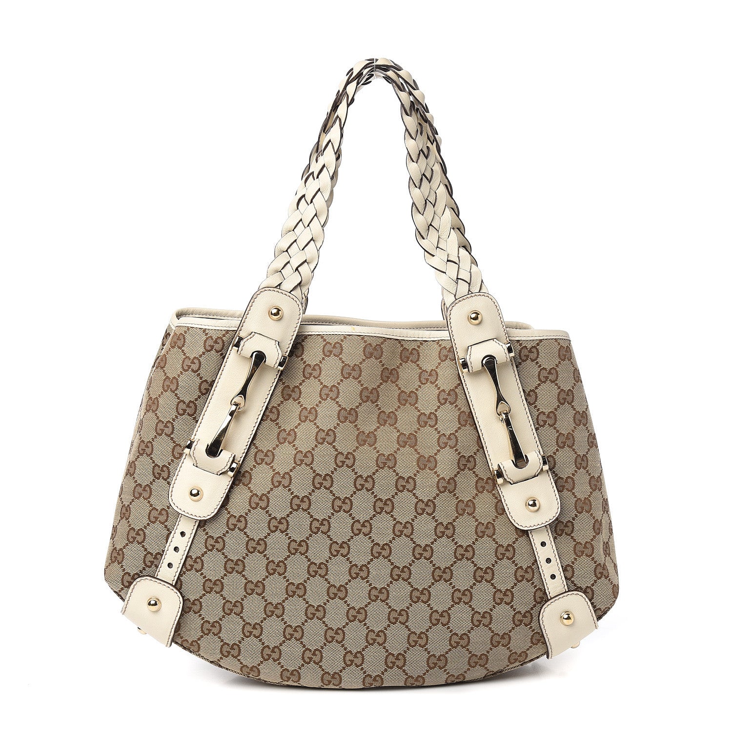 Gucci Monogram Small Pelham Shoulder Bag Off White 1 of 10