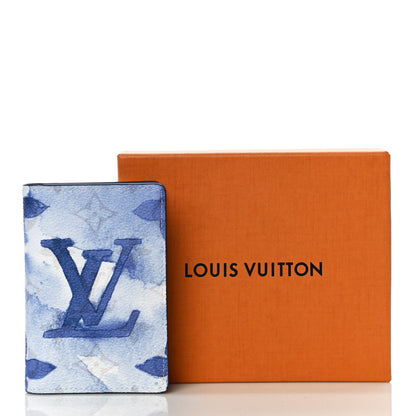 Louis Vuitton Monogram Watercolor Pocket Organizer Blue 10 of 10