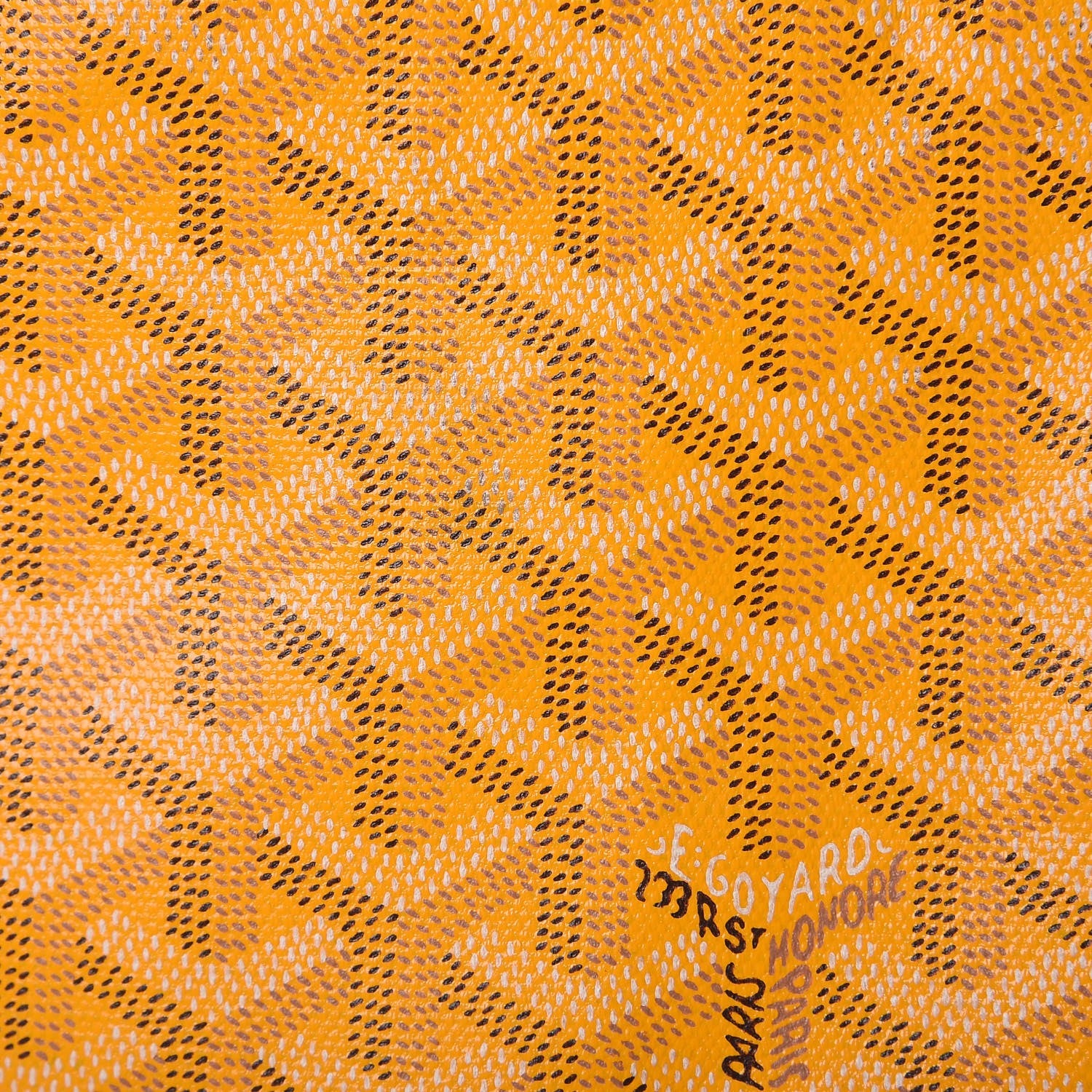 Goyard Goyardine Artois MM Yellow 10 of 14