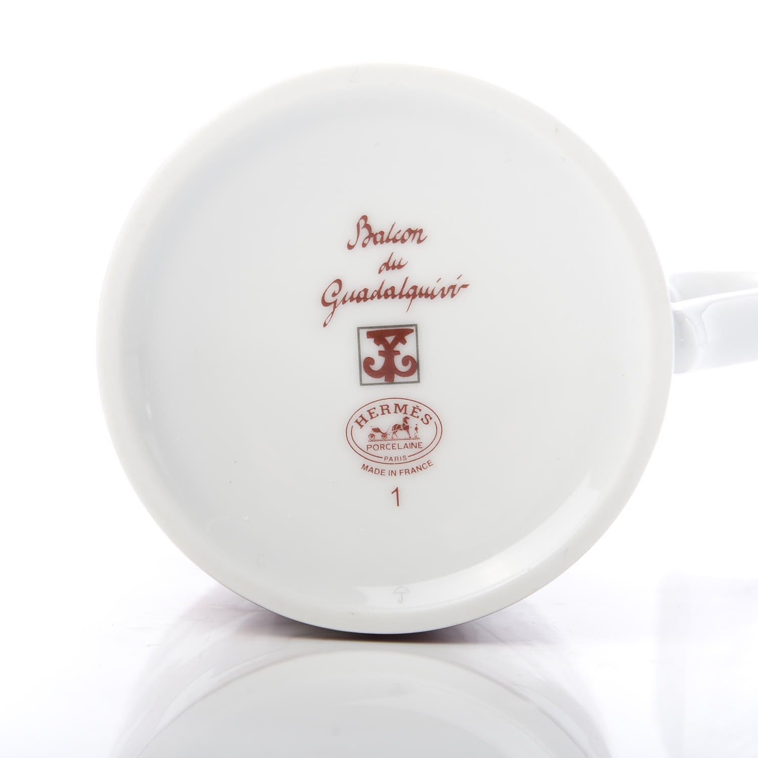 Hermes Porcelain Balcon du Guadalquivir Mug 5 of 6