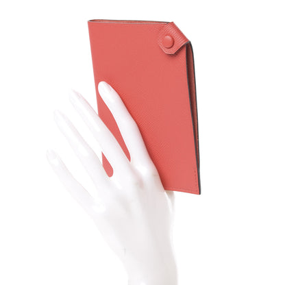 Hermes Epsom Tarmac PM Passport Holder Rose Jaipur 2 of 7