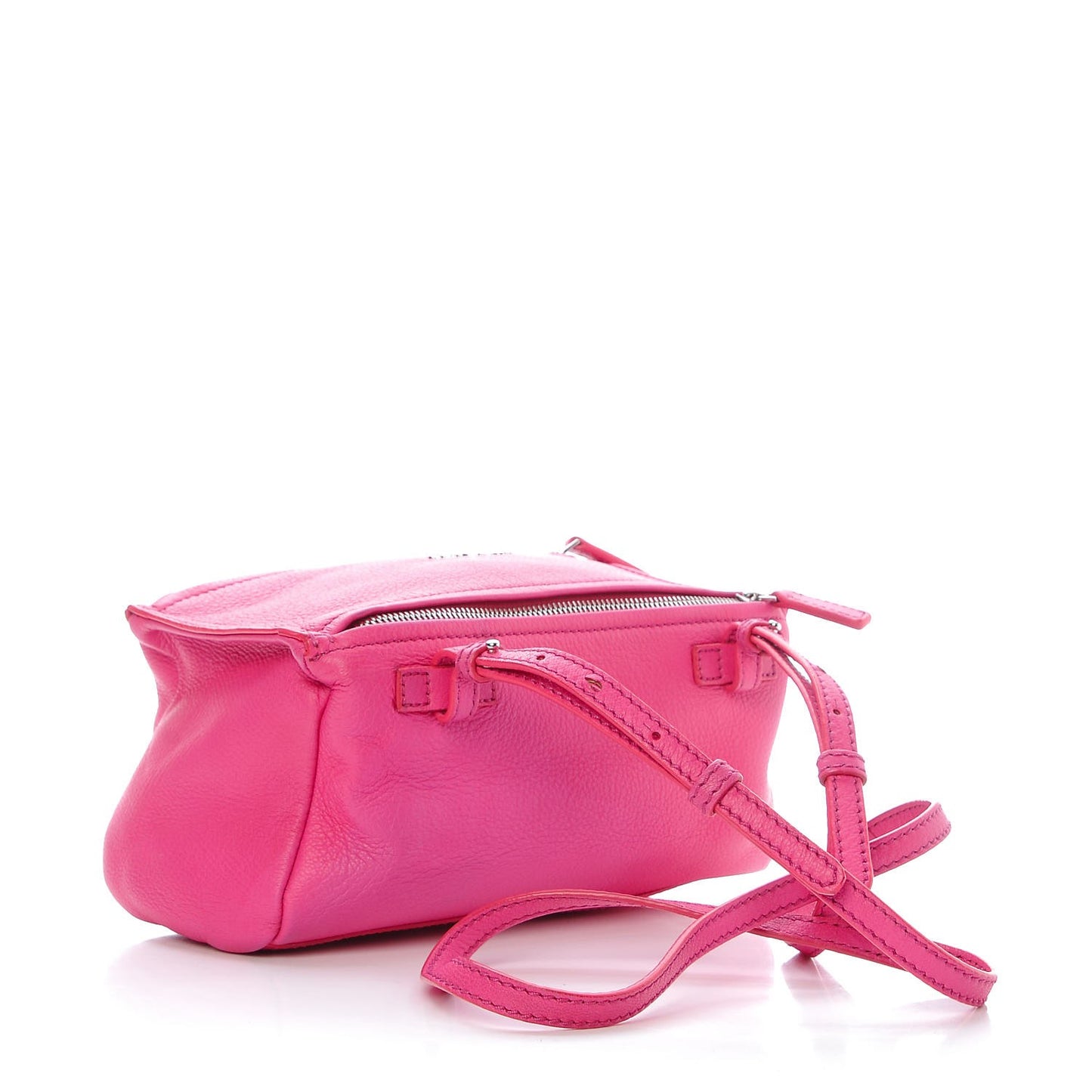 Sugar Goatskin Mini Pandora Hot Pink