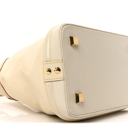 Louis Vuitton Suhali Lockit PM White 8 of 10