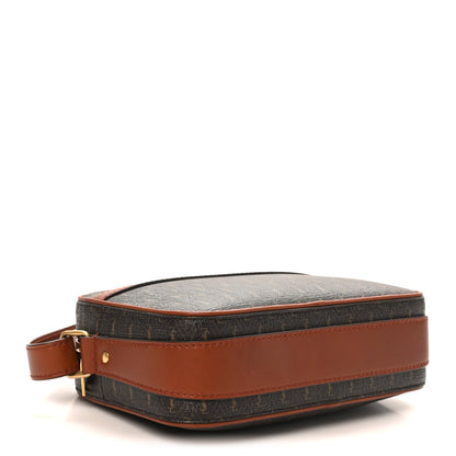 Saint Laurent Canvas Smooth Calfskin Le Monogramme Camera Bag Chestnut 4 of 10