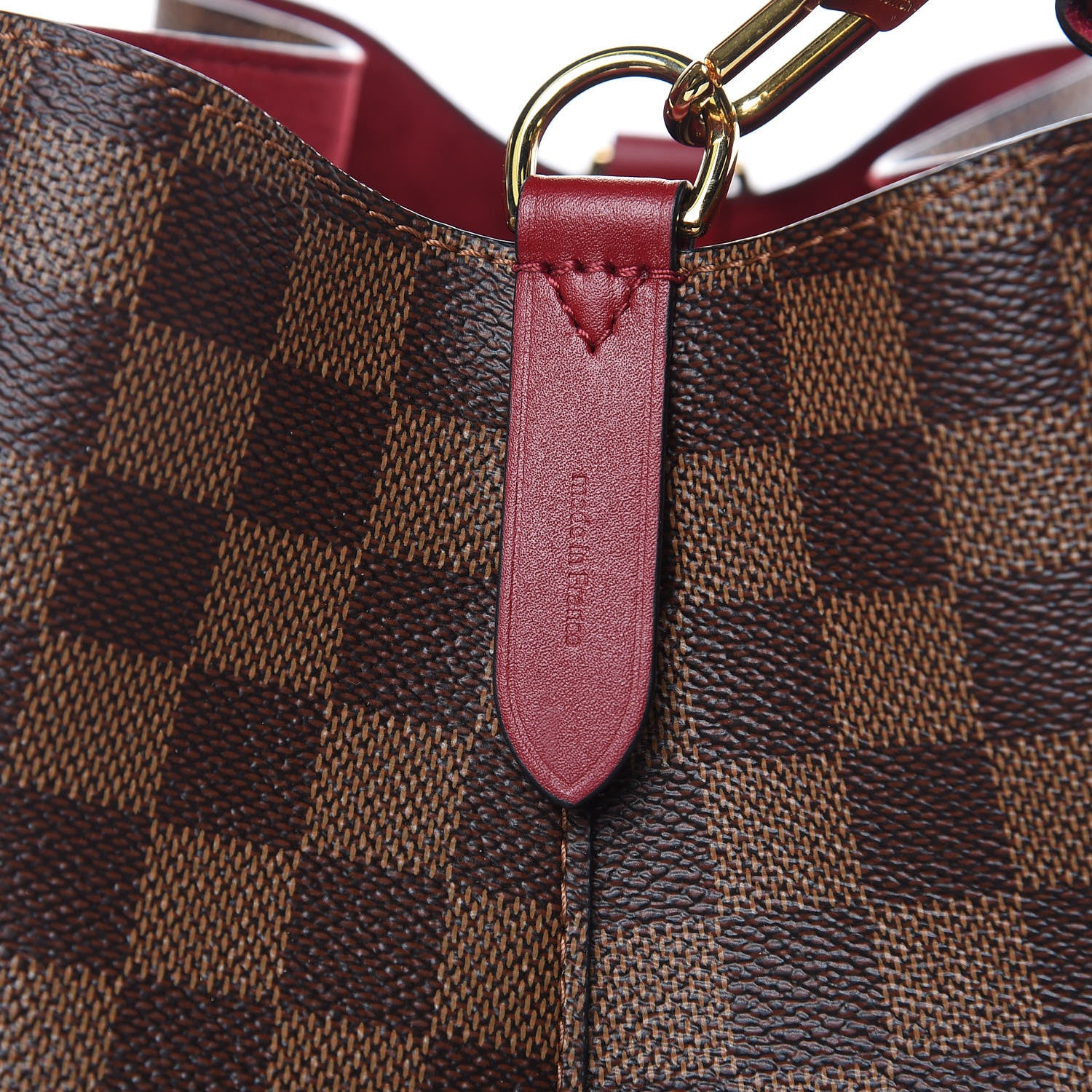 Louis Vuitton Damier Ebene Neonoe MM Cherry Berry 6 of 10