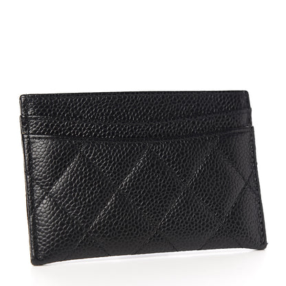 Chanel Caviar Quilted Card Holder Black 2 of 8