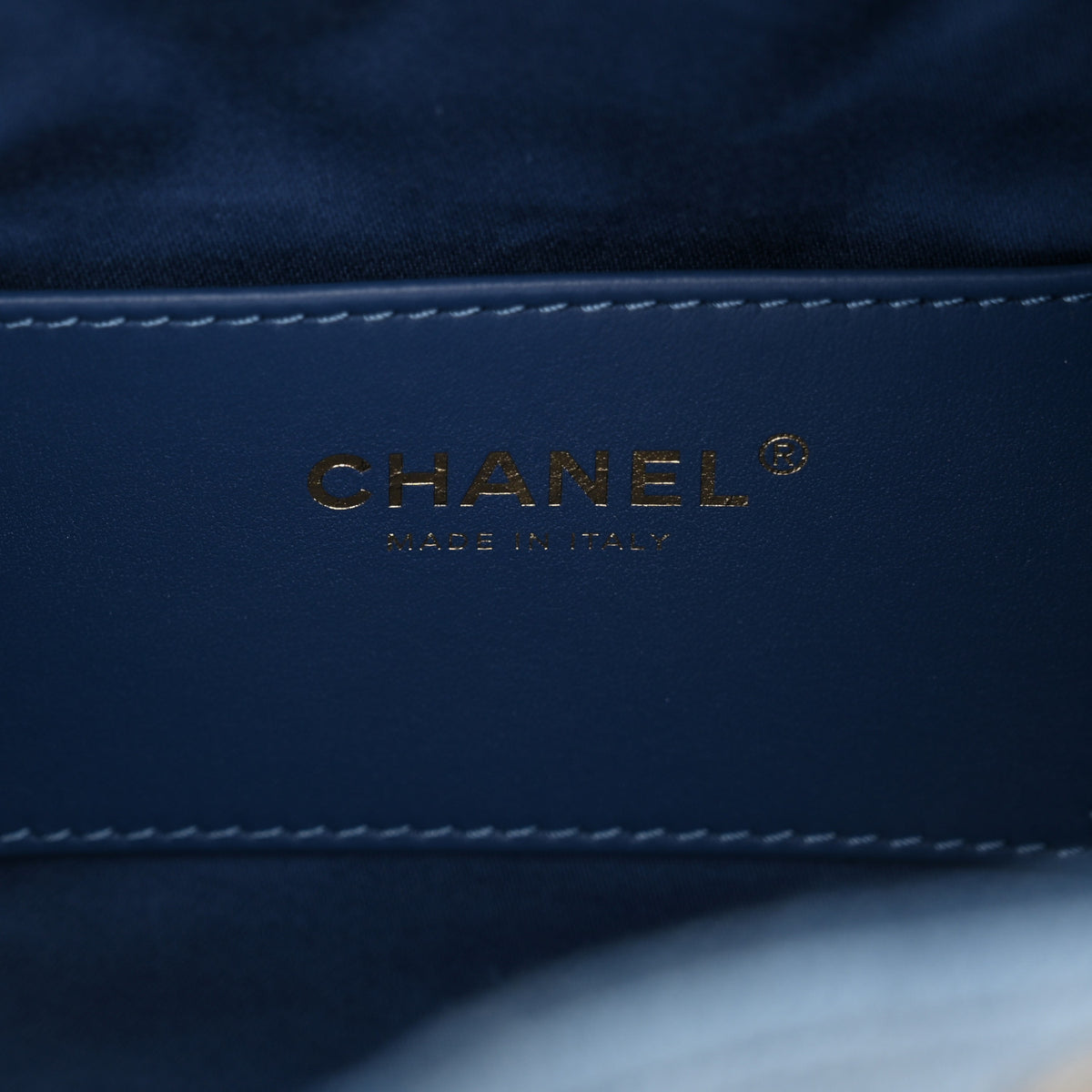 Chanel Washed Denim Quilted Small Chanel 25 Handbag Blue 6 of 10