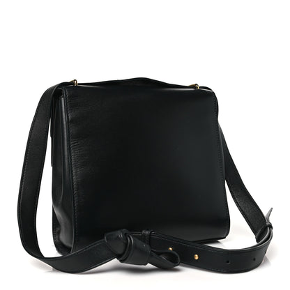 Bottega Veneta Box Calfskin Nappa Clip Bag Black 3 of 11