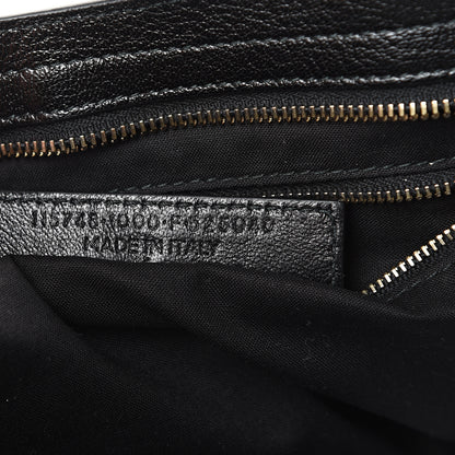 Balenciaga Chevre Gold Metallic Edge Hardware City Black 6 of 9