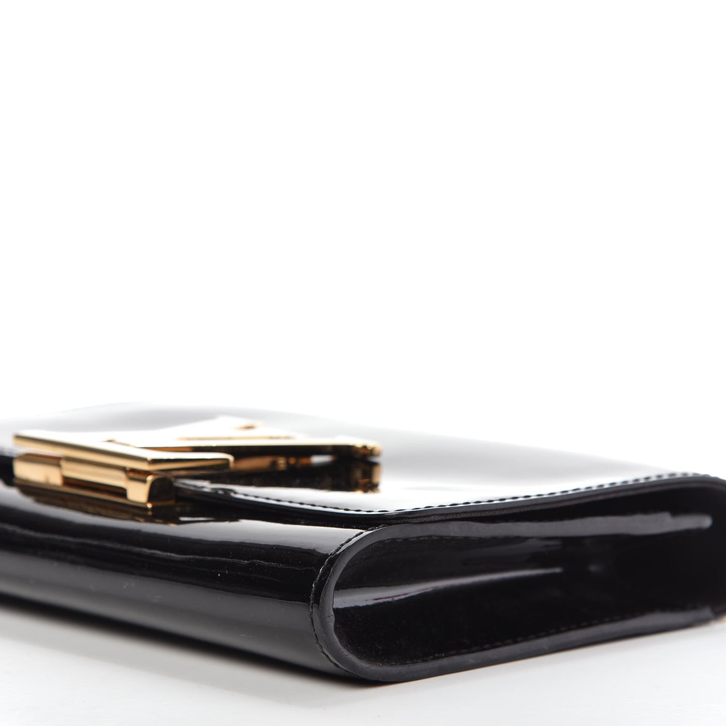 Patent Louise PM Chain Clutch Black