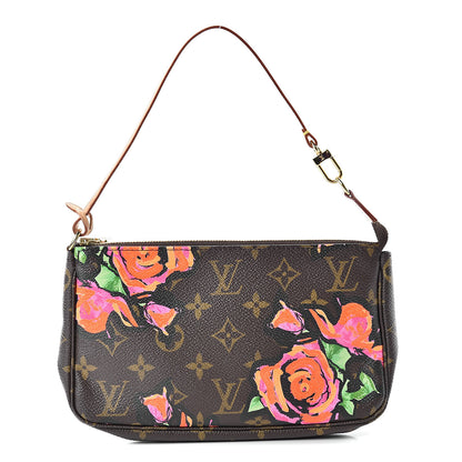 Louis Vuitton Monogram Roses Pochette Accessories 1 of 10