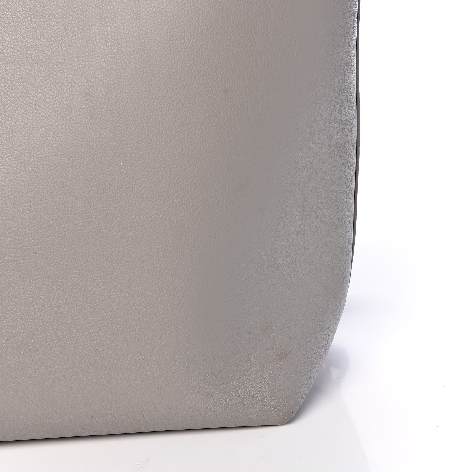 Saint Laurent Calfskin Large Shopping Tote Oyster Gray 20 of 21