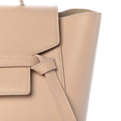 Celine Grained Calfskin Mini Belt Bag Light Taupe 16 of 23
