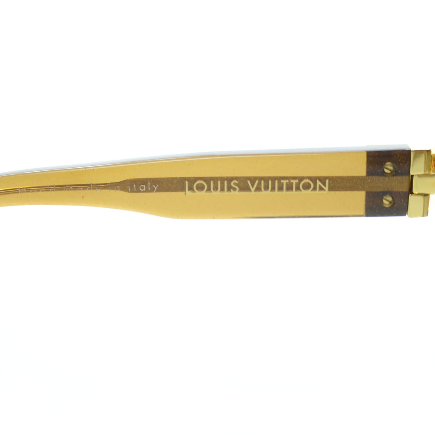 Oversized Soupcon Sunglasses Light Glitter Honey