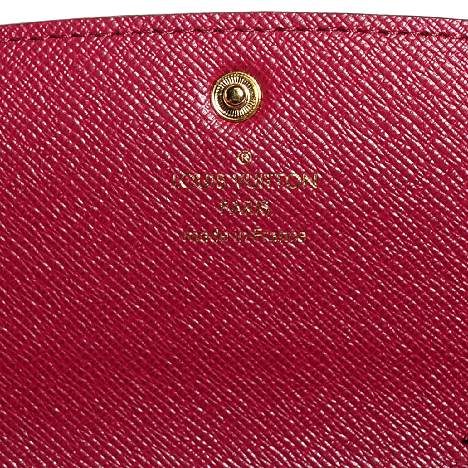 Louis Vuitton Monogram Emilie Wallet Fuchsia 7 of 8
