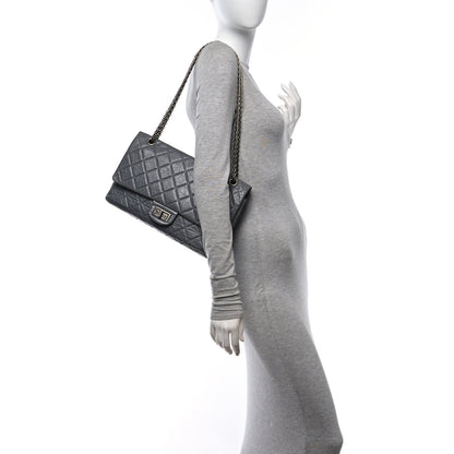 Chanel Aged Calfskin Quilted 2.55 Reissue 227 Flap Grey 2 of 11