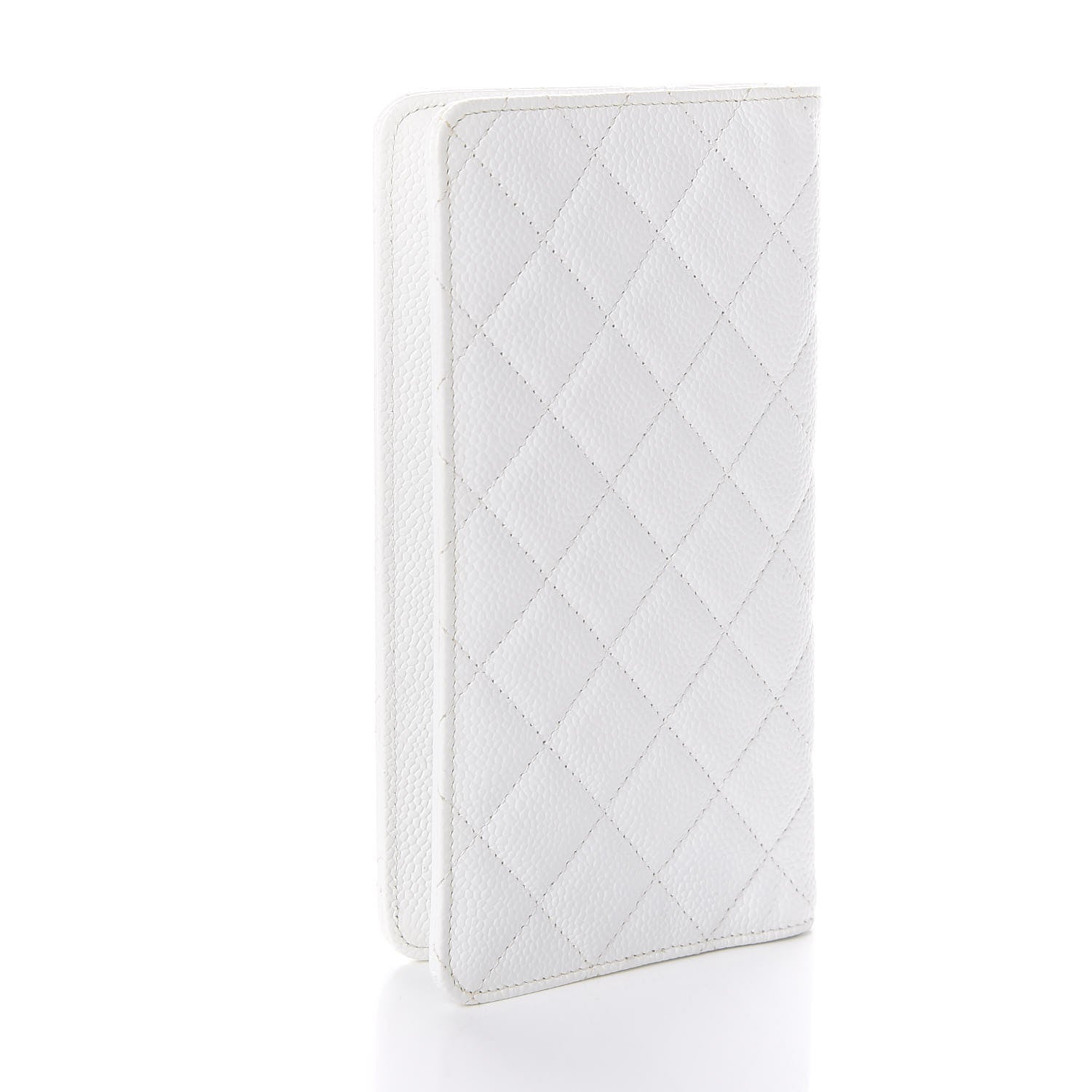 Chanel Caviar Quilted Medium Agenda Cover White 2 of 11