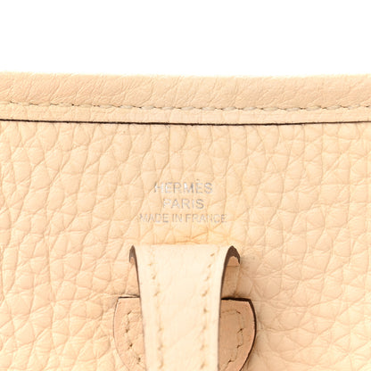 Hermes Taurillon Clemence Maxi Quadrille Evelyne TPM Nata Citron Rouge H Mauve Sylvestre 6 of 11