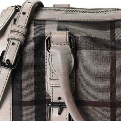 Burberry Smoked Check Small Chester Bowling Bag Trench 13 of 13