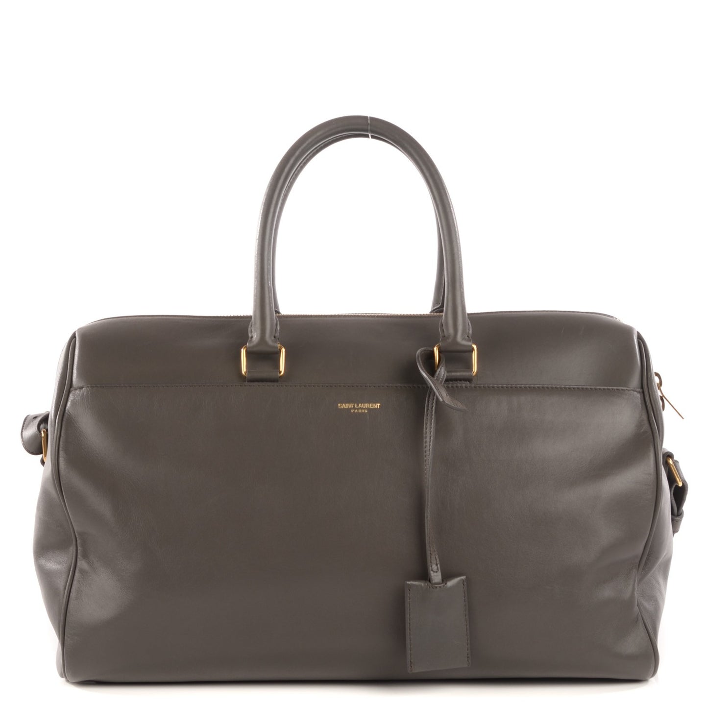 Calfskin Classic Duffle 12 Fog