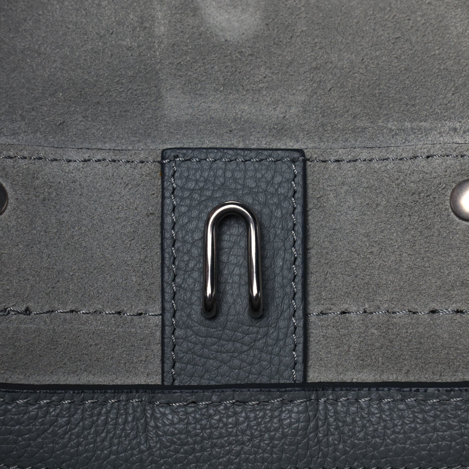 Celine Supple Calfskin Long Strap Small Big Bag Zinc 5 of 12