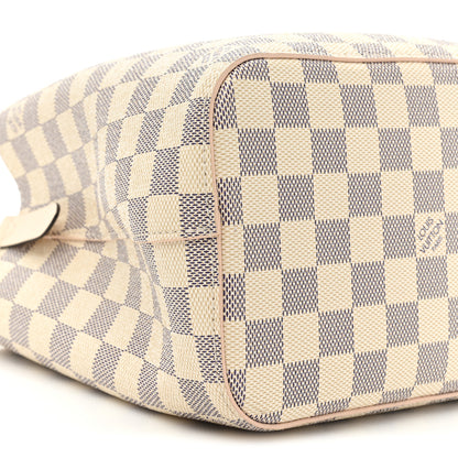 Louis Vuitton Damier Azur Braided Neonoe BB Pink 10 of 15